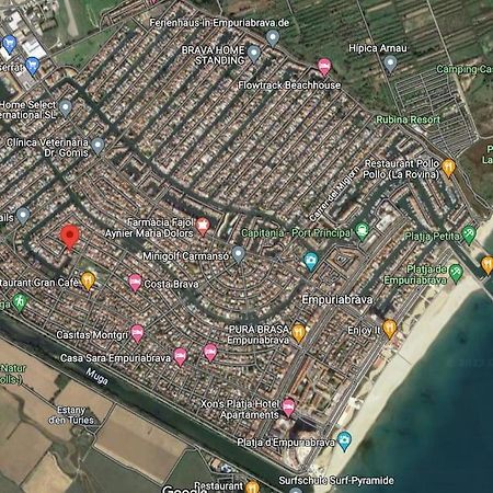 Lindo Apartamento Con Vistas Al Puerto Mistral Ampuriabrava Exterior foto